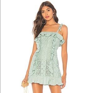 Majorelle Mara dress in Sage